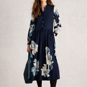Claire Floral Shirt Dress