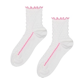 Structured Slinky Logo Crew Socks
