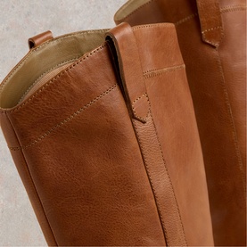 Izzy Leather Knee High Boots