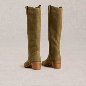 Izzy Suede Knee-High Boots