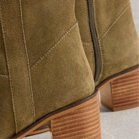 Izzy Suede Knee-High Boots