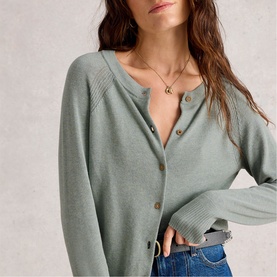 Lulu Stitch Detail Knitted Cardigan