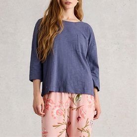 Mia Patch Pocket Boxy Top