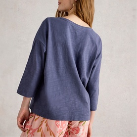 Mia Patch Pocket Boxy Top