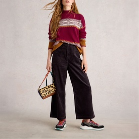 Millie Fairisle Knitted Sweater
