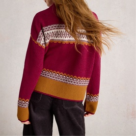 Millie Fairisle Knitted Sweater