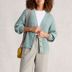 Sally Slub Knitted Cardigan