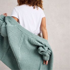 Sally Slub Knitted Cardigan