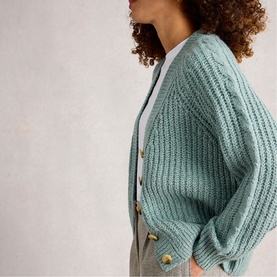 Sally Slub Knitted Cardigan