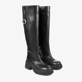 Tamsin Leather Over The Knee Boots
