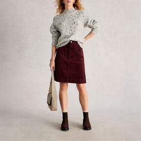 Tia Corduroy Mini Skirt
