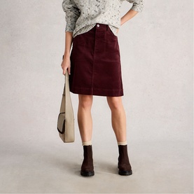 Tia Corduroy Mini Skirt