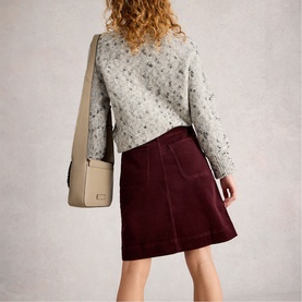 Tia Corduroy Mini Skirt