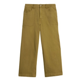 Tia Wide Leg Cropped Jeans