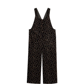 Viola Printed Corduroy Dungarees