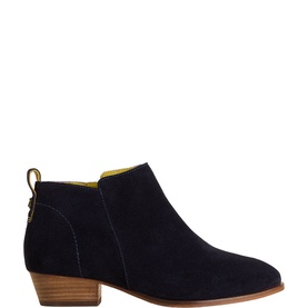 Wide Fit Suede Ankle Boots