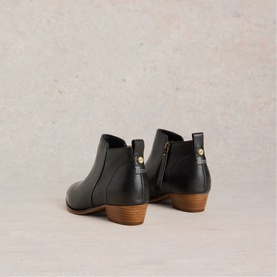 Willow Leather Ankle Boots