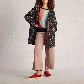 Willow Printed Waterproof Coat