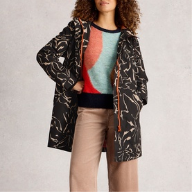 Willow Printed Waterproof Coat