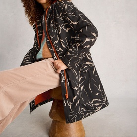 Willow Printed Waterproof Coat