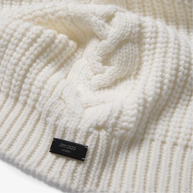 Yukiko Cable Knit Scarf