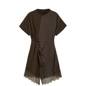 Lana Lace Trim Mini Dress