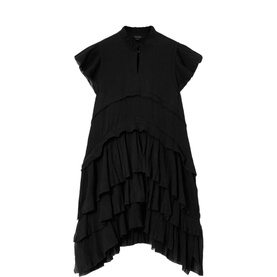 knee length dresses for ladies Lena Bow Mini Dress – Rebecca Vallance main image 0