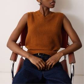Cloud Cashmere Knit Vest
