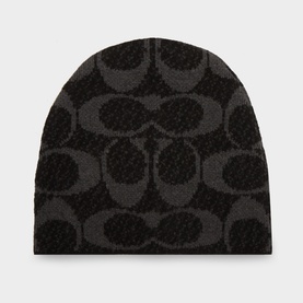 Jumbo Signature C Knit Beanie Hat