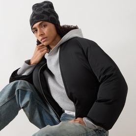 Jumbo Signature C Knit Beanie Hat