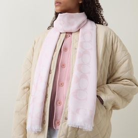 Signature Logo Stole Scarf