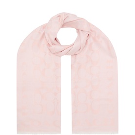 Signature Logo Stole Scarf