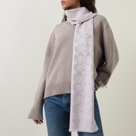 Signature Logo Stole Scarf