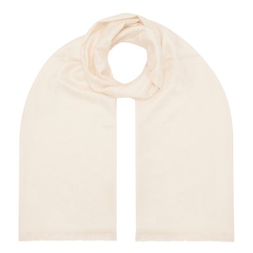 Signature Logo Frayed Scarf