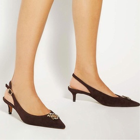 Context Bug Charm Slingback Courts