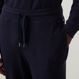 Structured Drawstring Sweatpants