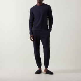 Structured Drawstring Sweatpants