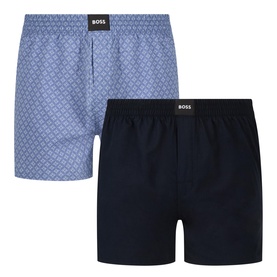 Two-Pack Woven Boxer Shorts