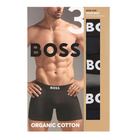 Three-Pack BOSS One Logo Boxer Briefs