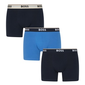 Three-Pack Power Logo Boxer Briefs