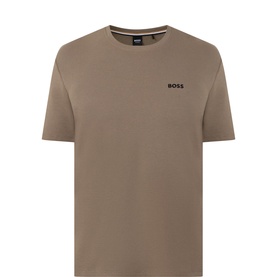 Waffle Knit Logo Lounge T-Shirt