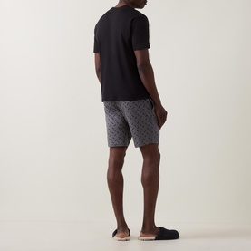 T-Shirt & Logo Shorts Pyjama Set