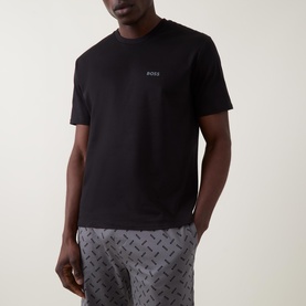 T-Shirt & Logo Shorts Pyjama Set