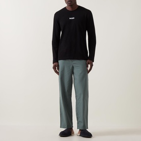 Logo Check Pyjama Gift Set