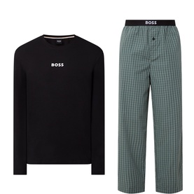 Logo Check Pyjama Gift Set