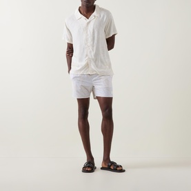 Piranha Printed Drawstring Swim Shorts