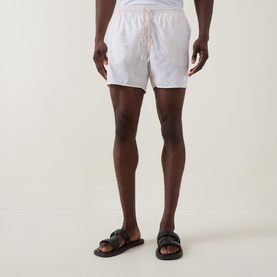 Piranha Printed Drawstring Swim Shorts