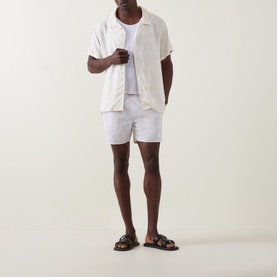 Piranha Printed Drawstring Swim Shorts