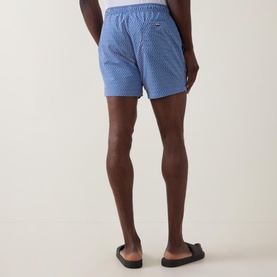 Vibe Printed Drawstring Swim Shorts