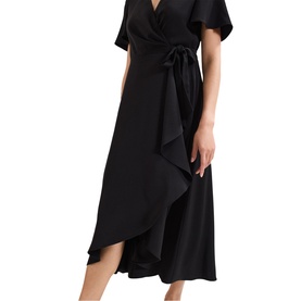 Julissa Flared Wrap Dress